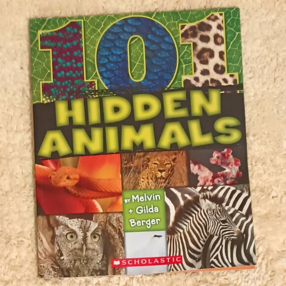 Brand NEW!  Scholastic's  "101 Hidden Animals" by Gilda Berger, Melvin Berger - Picture 2 of 7